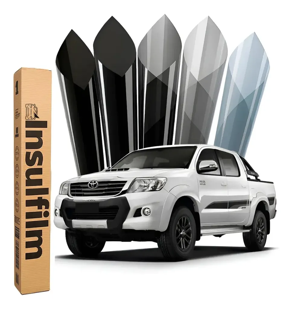 Película Nano Cerâmica Toyota Hilux 2005-2015